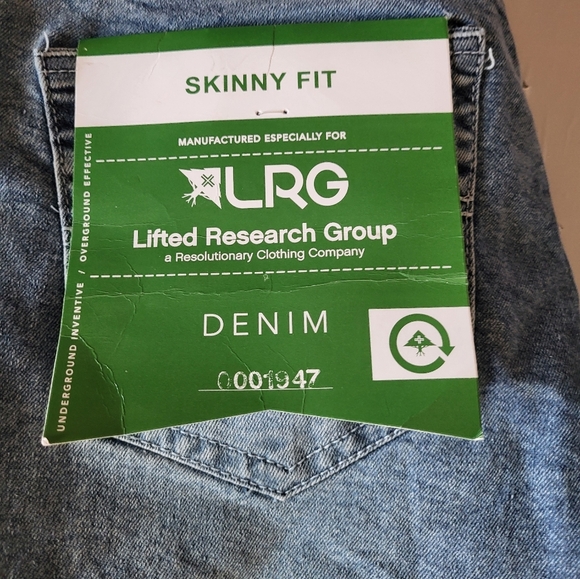 NEW LRG Women Jean's Skinny Fit Size 29x29 - Picture 5 of 6